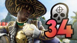 Apex Legends Control BEST Round With Educational Commentary (34 Eliminations & 6,400 Damage)