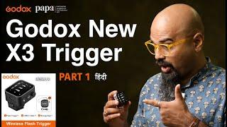 Godox X3 TTL Wireless Flash Trigger -A real game changer Unboxing by Sachin Bhor |  Hindi
