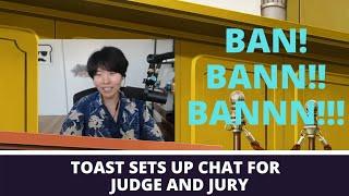 Disguised toast set up a jury from chat