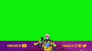 Animated Gaming Overlay | No Copyright | No Watermark | No Text | Green Screen | Gaming !