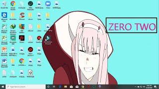 #Paint 3d Speed Paint #ZEROTWO Darling In The Franxx