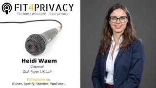 Chinese Data Protection Law and Data Transfers with Heidi Waem - The FIT4PRIVACY Podcast E057