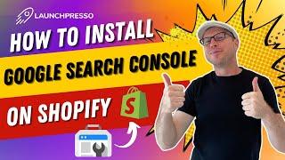  How to Install Google Search Console on Shopify - Easy Tutorial! 