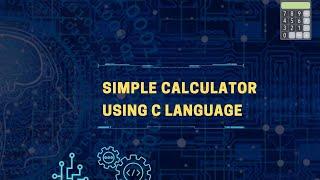 How to make Simple calculator using C language #code #calculator #clanguage #simplecode