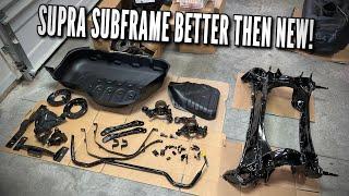 MK4 Supra Rear Subframe Pt.3 (Parts Back From Powdercoating!)