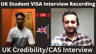 UK Student Visa Interview Questions & Answers 2023 | UK CAS Interview | UK Credibility Interview