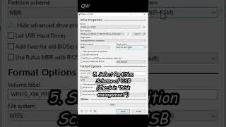 #shorts How to prepare bootable USB | Windows 10 8  7 11 Linux | Rufus Computer Hacks, Tutorial