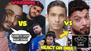 Kidshot Vs Karma ! WARNING for KARMA! Talha anjum vs Naezy, Samay Raina On 'Naapak' DISS TRACK !