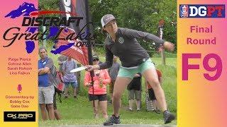 DGPT | Discraft 2019 Great Lakes Open | Final RD, F9, FPO | Pierce, Allen, Hokom, Fajkus