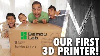 Should the Bambu Labs A1 Be Your First 3D Printer? - UNBOXING & FIRST IMPRESSION