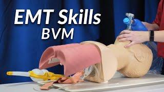 BVM Ventilation of an Apneic Adult Patient - EMT Skill