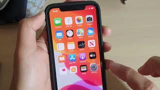 iPhone 11 Pro: How to Enable / Disable Reduce Motion - Parallax Effect