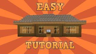 Minecraft Easy Survival House Tutorial (#4)