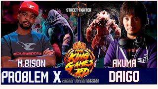 RANKED matches SF6 ▰ DAIGO UMEHARA (AKUMA) VS PROBLEMX (BISON) ▰ High Level Gameplay  streetfighter6