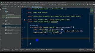 Android Studio Tutorial 02 - How to enable viewBinding