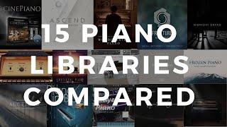 15 Piano Libraries Compared! Which one is best for you?