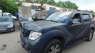 Nissan Pathfinder покраска в раптор камуфляж NAVY