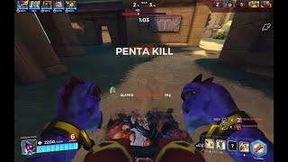 Paladins Ranked game Moji Penta