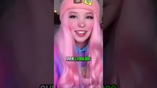 How Much Does Belle Delphine Make On ONLYFANS..? #shorts #facts