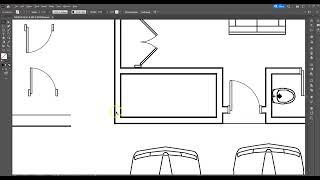 EXTRA TIPS & HACKS :  Amend Floor Plan Lineweight and Drawing at Adobe Illustrator