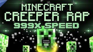 [999X SPEED] CREEPER RAP |  Animated Minecraft Music Video