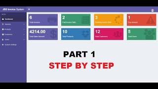 Laravel Invoice Management System (Part 1) Step by Step with Source Code