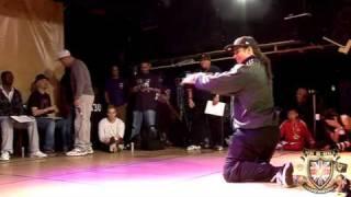 Monsta Pop vs Greenteck - Popping Day One - BBoy Championships 2010