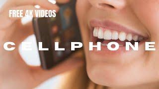 2021 PEOPLE USING CELLPHONE 4K/HD STOCK FOOTAGE - COPYRIGHT-FREE VIDEOS.