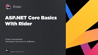 Basics of ASP.NET Core with Rider