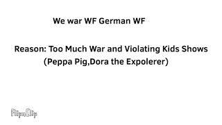 We war WF German WF