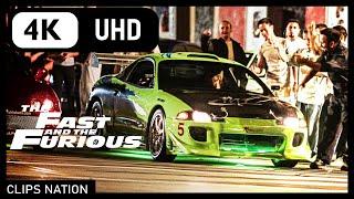 The Fast and the Furious (2001) | First Race | True 4K Ultra HD