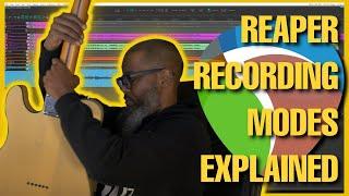 #REAPER Recording Modes Explained - #mixing #recordingstudio #homestudio