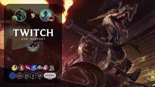 Twitch Support vs Karma - EUW Challenger Patch 13.5