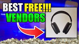 All Free Reselling Vendors in One Video! Best Free Vendors 2025! Resell Vendors