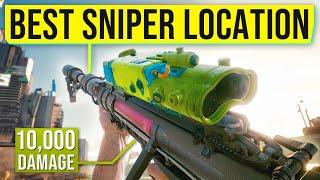 Cyberpunk 2077 - BEST WEAPONS – 10,000 Damage Iconic Sniper Rifle Location (Overwatch)