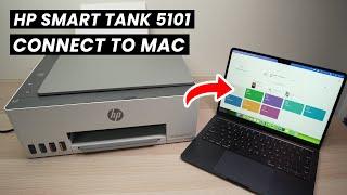 How to Wifi Setup HP Smart Tank 5101 Printer With Mac Computer