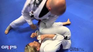 The Arm De La Riva BJJ Sweep | Chris Vamos Part 1 | Jits Magazine