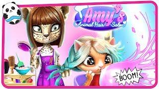 Fun Animals Care & Pet Makeover - Amy's Animal Hair Salon - Dress Up Game for Kids and Children
