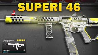 the NEW SMG has NO RECOIL and INSANE DAMAGE in MW3! (Best Superi 46 Class Setup)