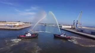 Water Tugboat Show - The Port of Hueneme Banana Festival 2017