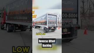 2025 Driving test Reverse Offset Backing | CDL Road Test Success 