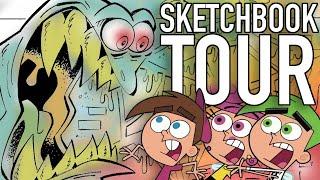 this SKETCHBOOK will SURPRISE YOU (NEW cartoons revealed!) | Butch Hartman