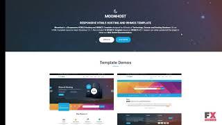 MoonHost - Responsive HTML5 Web Hosting with WHMCS Website Template T