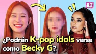 ¿Qué pasa cuando K-pop idols prueban el estilo de maquillaje latino por primera vez?ㅣGlobal Swap