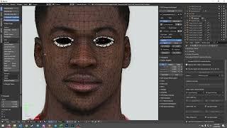 PES 2021 Facemaking in Realtime with Blender 2.79 (Pt 1)