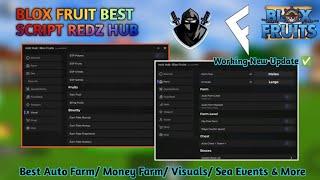 [ Roblox Hack ] Blox Fruit Redz Hub Script New Updated Available Full Tutorial | No Key | Working 