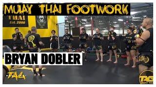 Ajarn Bryan Dobler (Double Dose Muay Thai) – Footwork Game – Switching Your Feet