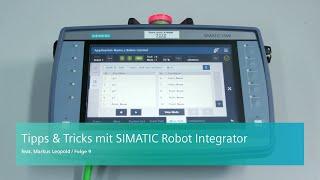 Tipps und Tricks mit SIMATIC Robot Integrator – Teil 9 - Kunst mit dem Roboter