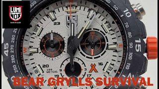 RELÓGIO LUMINOX BEAR GRYLLS SURVIVAL MASTER SERIES 3748 Safira Swiss Made -  New Look Time Relógios