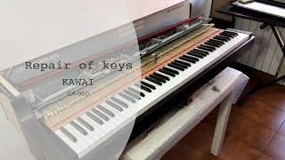 Ремонт цифрового пианино Kawai CA-950